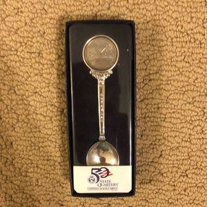 50 States Quarter Arkansas 2003 United States Mint Spoon